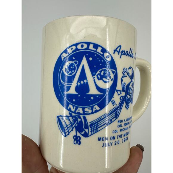 Rare 60's Federal Mug Apollo 11 Moon Landing Vintage - Picture 3 of 6